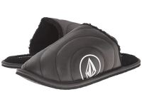 2016 Volcom Slide Slippers for Men - Slacker Slipper - Black/White 1 Online